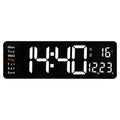 Horloge Numérique Murale avec Télécommande et Alarme