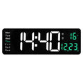 Horloge Numérique Murale avec Télécommande et Alarme