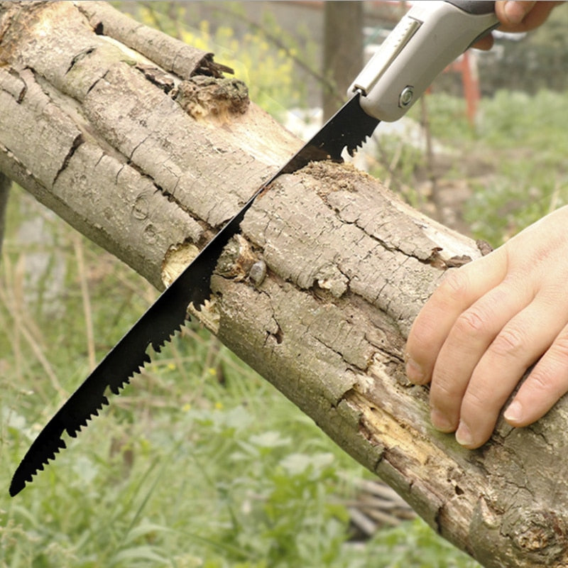 Scie Japonaise Professionnelle pour Bois Élagage de Branches Pliable