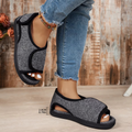 Sandales unisexes ajustables pour arthrite, œdème et pieds gonflés