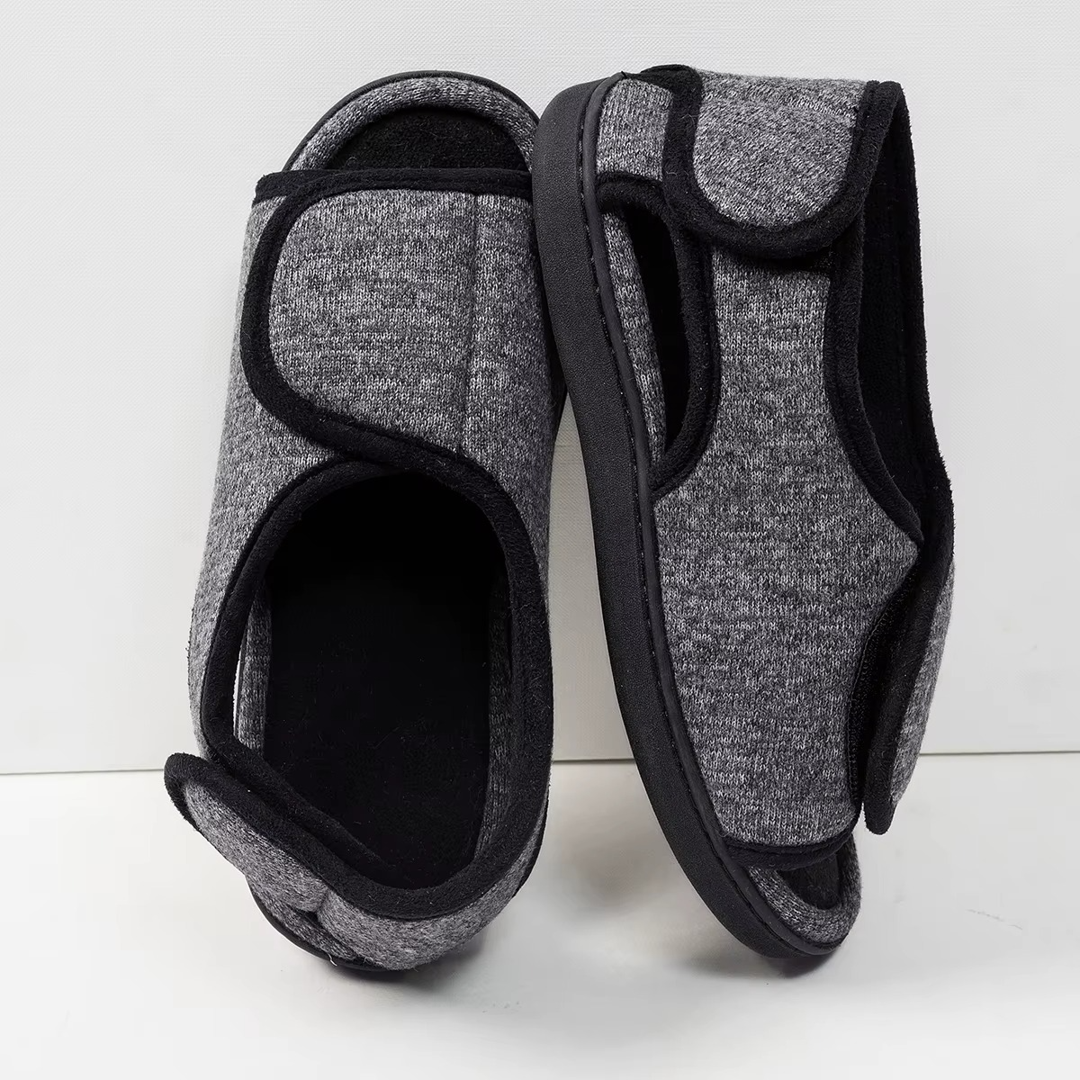 Sandales unisexes ajustables pour arthrite, œdème et pieds gonflés