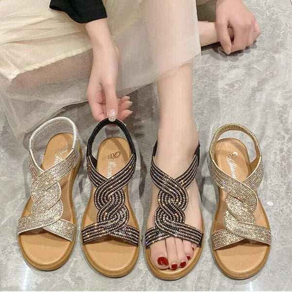 Sandale Femme Orthopédique en Cuir - OrthoGlam