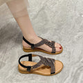 Sandale Femme Orthopédique en Cuir - OrthoGlam