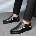 Sandale Homme Classique en Cuir Respirant