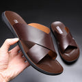 Sandale Homme en Cuir Antidérapante - UrbanStep
