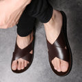 Sandale Homme en Cuir Antidérapante - UrbanStep