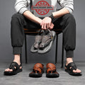 Sandale Homme en Cuir Antidérapante - UrbanWalk