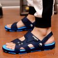 Sandale en Cuir Homme Orthopédique