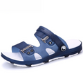 Sandale en Cuir Homme Orthopédique