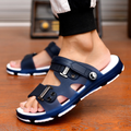 Sandale en Cuir Homme Orthopédique