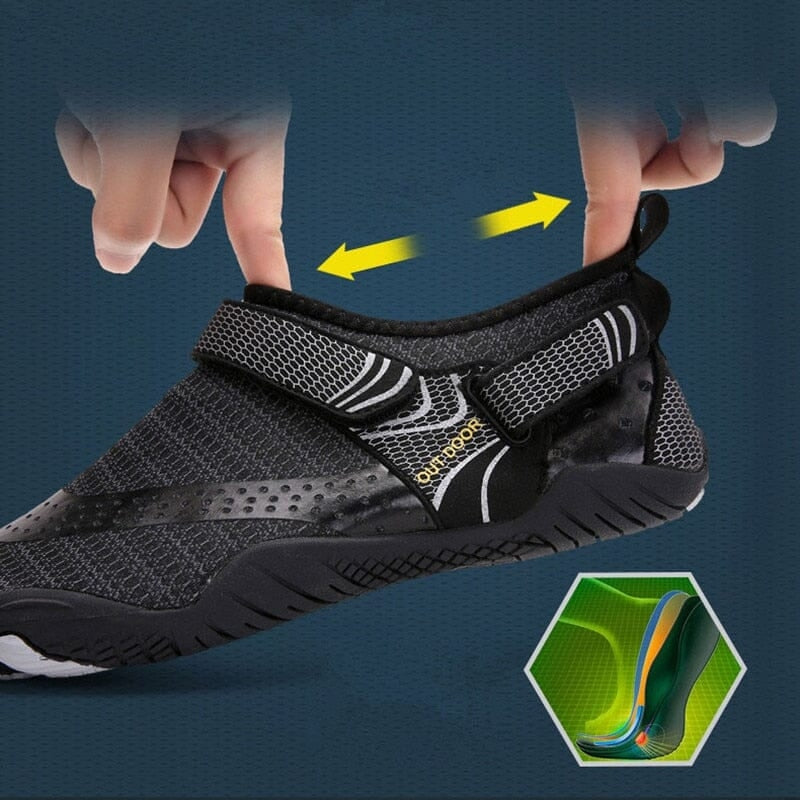 Chaussure Aquatique Hybride en Néoprène - AquaFlex