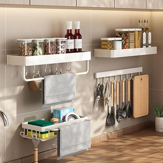 Support Multifonction pour Ustensiles de Cuisine