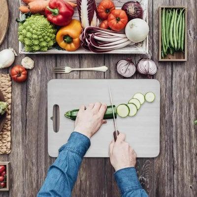 Planche à Découper en Titane Antibactérienne pour Cuisine - ProCut