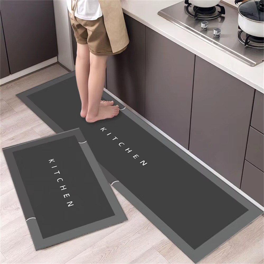 Tapis Décoratif Absorbant Premium pour Cuisine, Salon et Chambre