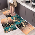 Tapis Décoratif Absorbant Premium pour Cuisine, Salon et Chambre