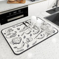 Tapis Égouttoir Absorbant Magique
