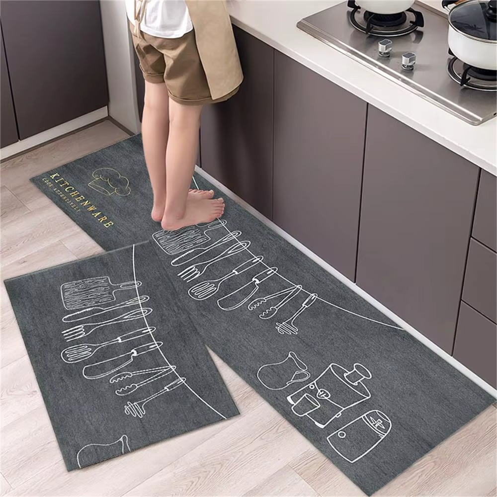 Tapis Passage Antidérapant à Haute Absorption