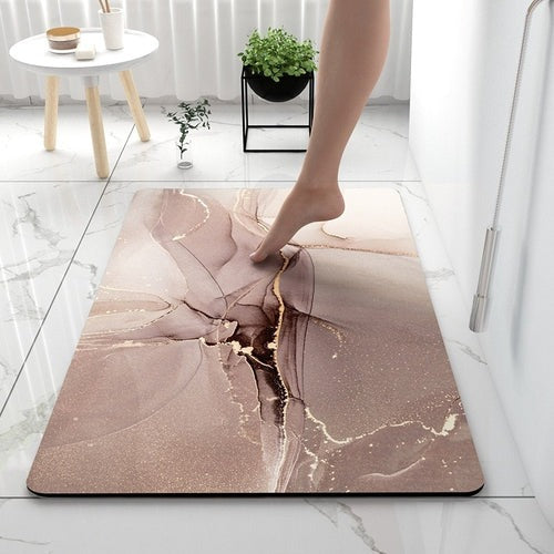 Tapis de Bain Super Absorbant Antidérapant - DryComfort