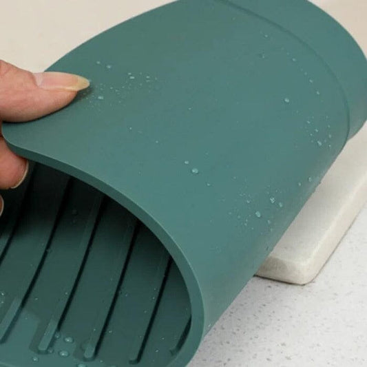 Tapis de Silicone Égouttoir pour Robinet de Cuisine - SplashFree