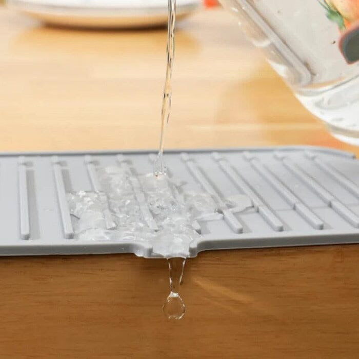Tapis de Silicone Égouttoir pour Robinet de Cuisine - SplashFree