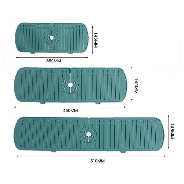 Tapis de Silicone Égouttoir pour Robinet de Cuisine - SplashFree