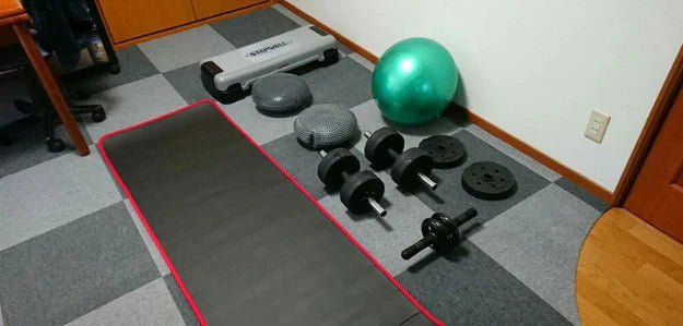 Tapis de Yoga Antidérapant 10mm Extra Résistant