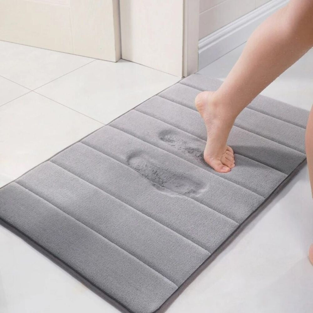 Tapis de Salle de Bain Absorbant Antidérapant - Achetez-en 1, recevez-en 2