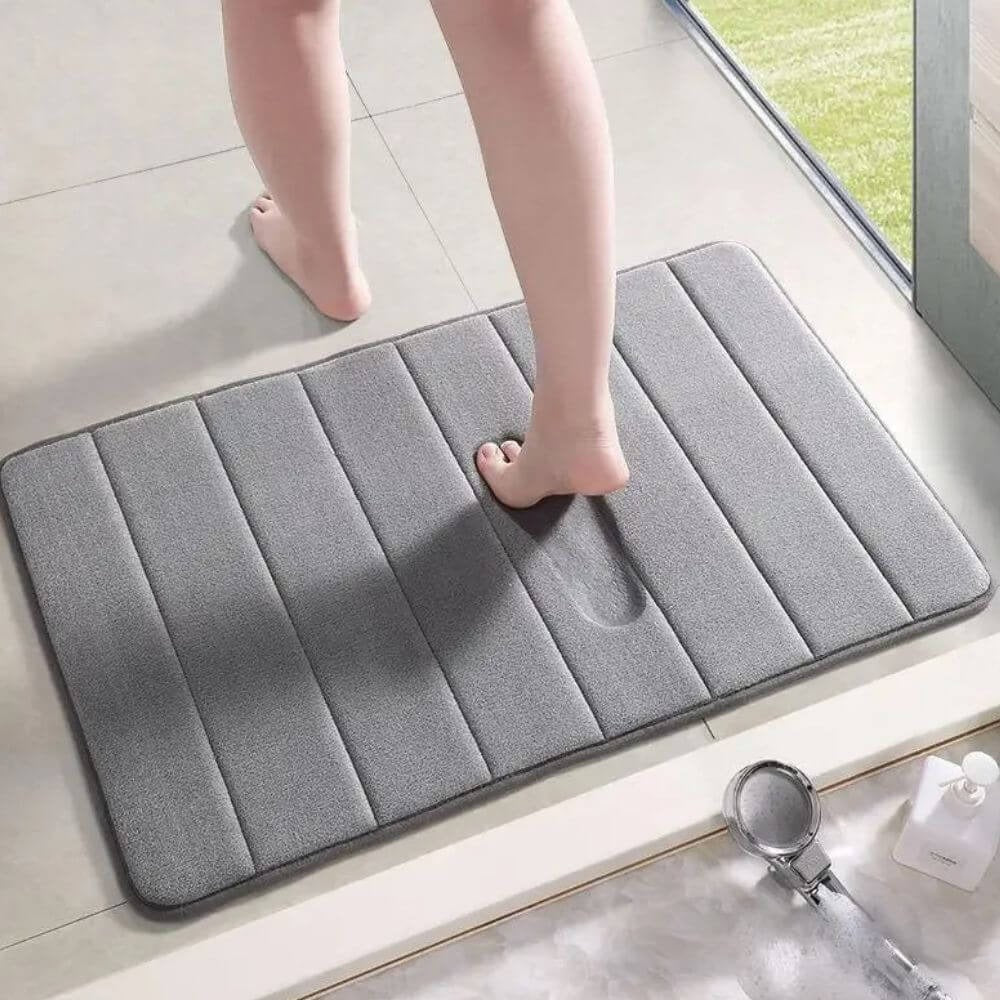 Tapis de Salle de Bain Absorbant Antidérapant - Achetez-en 1, recevez-en 2