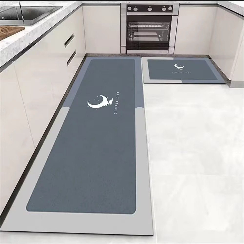 Tapis de Cuisine Antidérapant et Absorbant Premium