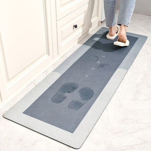Tapis Absorbant Antidérapant pour Cuisine ou Salle de Bain
