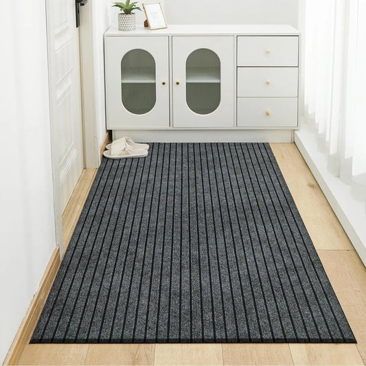 Tapis Carré Minimaliste Antidérapant Résistant aux Taches et à la Décoloration