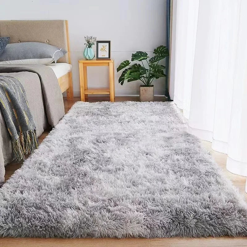 Tapis Décoratif en Velours Doux Antidérapant