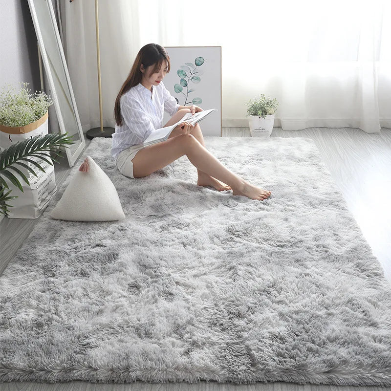 Tapis Décoratif en Velours Doux Antidérapant