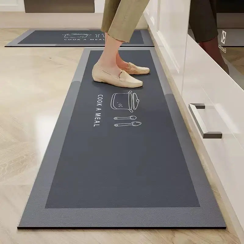 Tapis Long de Cuisine Épais Antidérapant et Absorbant