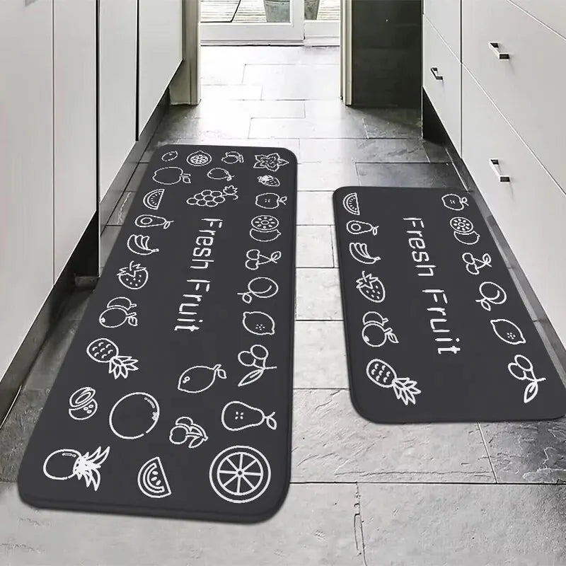Tapis polyvalent pour cuisine antidérapant et ultra absorbant