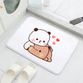 Tapis de Salle de Bain Mignon avec Motif Dessin Animé Antidérapant