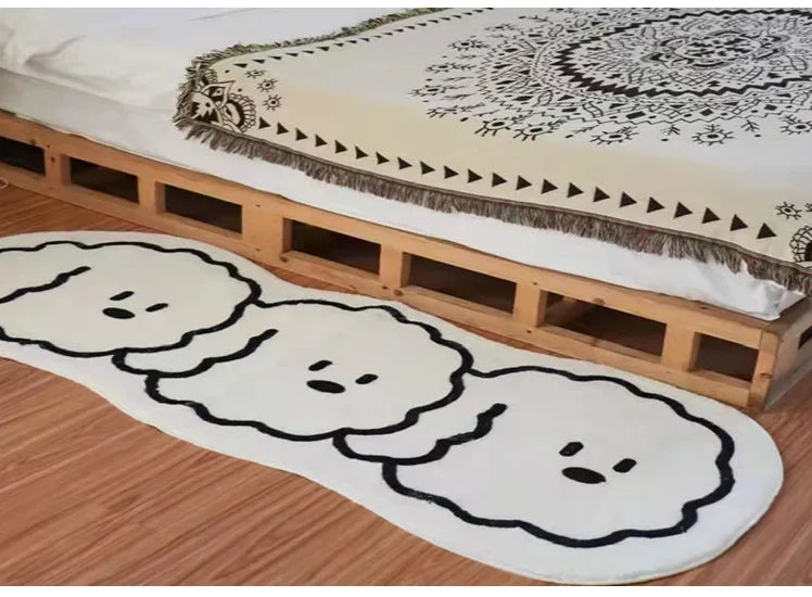 Tapis en Cachemire à Motif Animal Décoratif