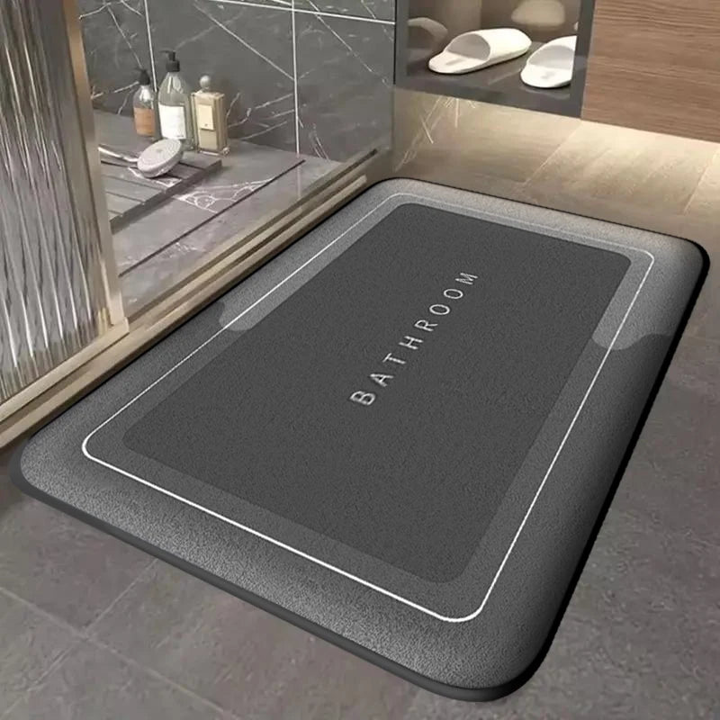 Tapis épais absorbant antidérapant à séchage rapide