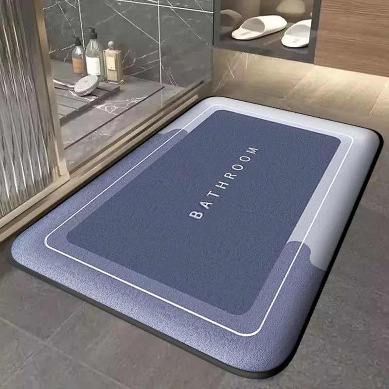 Tapis épais absorbant antidérapant à séchage rapide