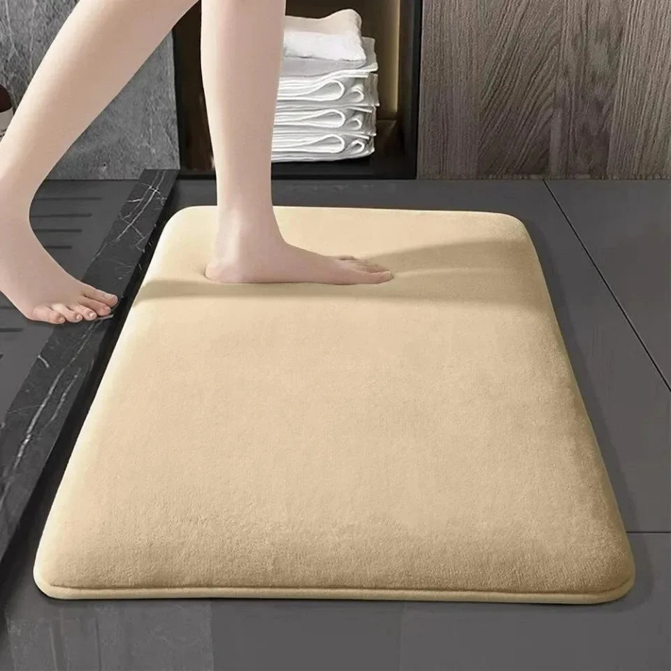 Tapis de Bain en Mousse à Mémoire de Forme
