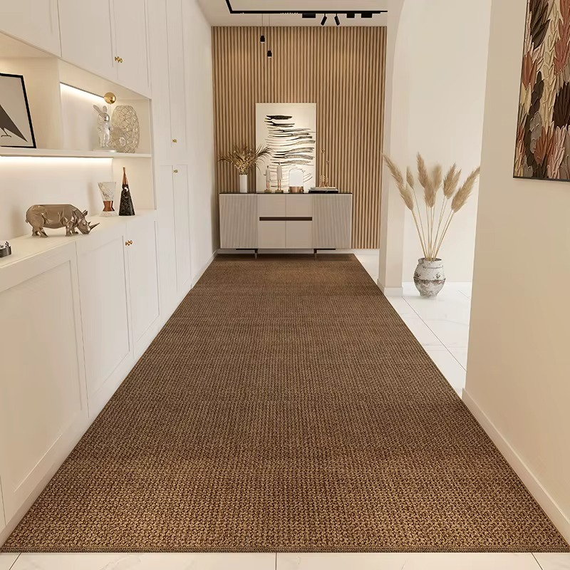 Tapis de couloir anti-poussière résistant à l’usure, long