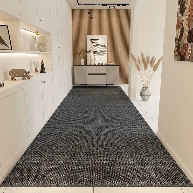 Tapis de couloir anti-poussière résistant à l’usure, long