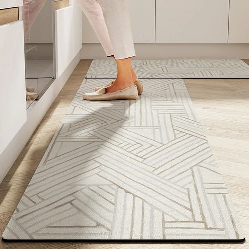 Tapis de Cuisine Absorbant et Antidérapant