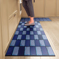Tapis de Cuisine Long Imprimé Absorbant et Antidérapant
