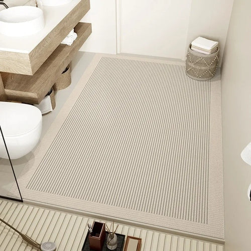 Tapis de Salle de Bain Antidérapant à Séchage Rapide