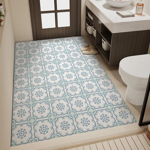 Tapis de Salle de Bain Antidérapant à Séchage Rapide