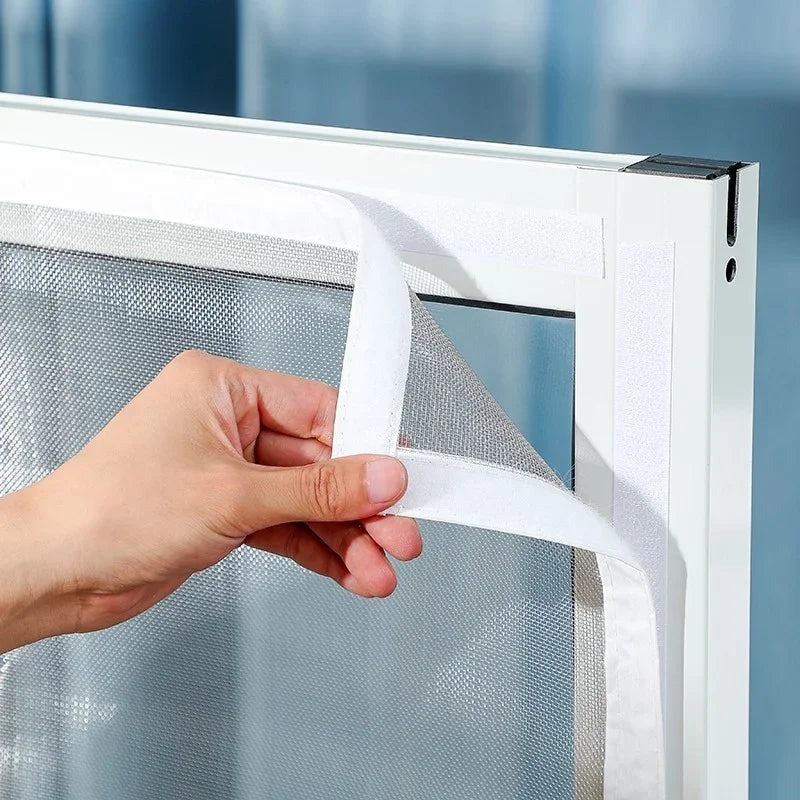 Moustiquaire à Velcro Amovible pour Fenêtre - InsectGuard