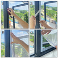 Moustiquaire à Velcro Amovible pour Fenêtre - InsectGuard