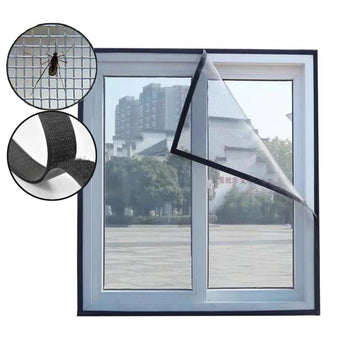 Moustiquaire à Velcro Amovible pour Fenêtre - InsectGuard