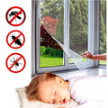 Moustiquaire à Velcro Amovible pour Fenêtre - InsectGuard